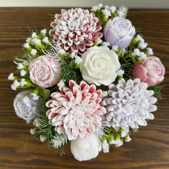 Homemade Soap Bouquet